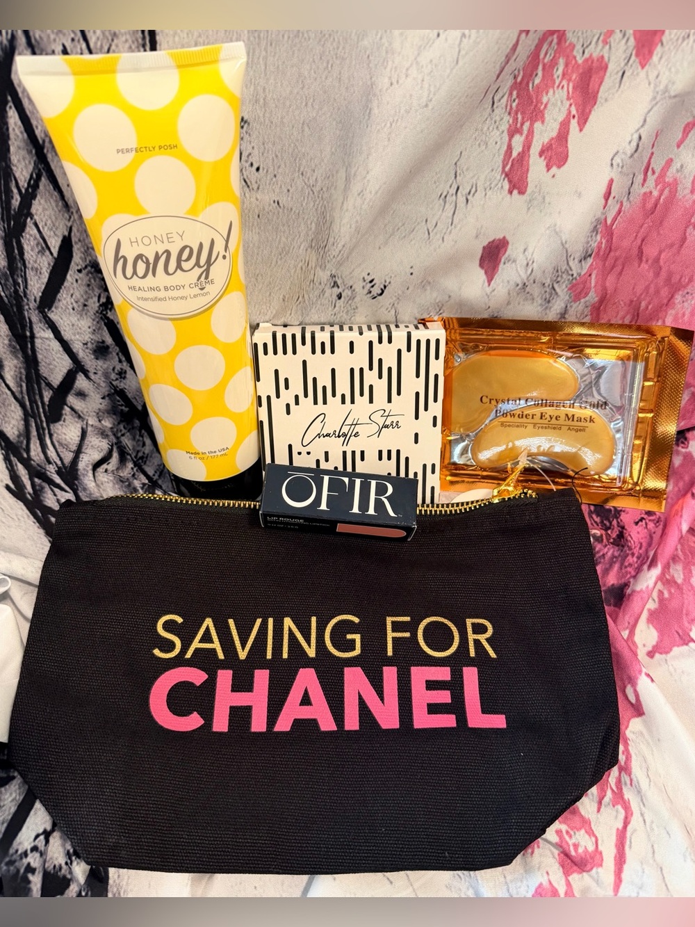 Saving For Chanel Black Cosmetic Pouch bundle NWT S11